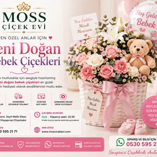 Yeni Doğan Bebek Çiçekleri
